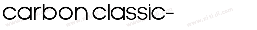 Carbon Classic字体转换